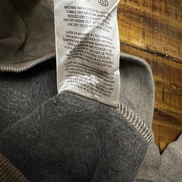 XXXTENTACION Tan Crewneck Sweater with Long Sleeves and Ribbed Cuffs NWOT - Picture 7 of 7